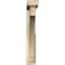 Ekena Millwork Imperial Block Rough Sawn Bracket w/ Offset Brace, Douglas Fir, 4"W x 22"D x 26"H BKT0402X22X26IMP05RDF - alternate 2